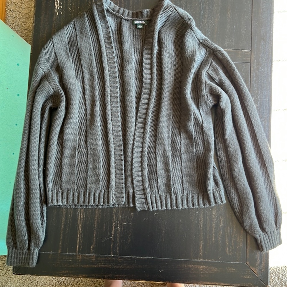 Wild fable dark gray cardigan